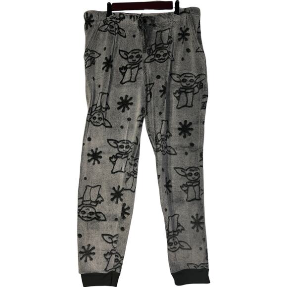 STAR WARS The Mandalorian Grogu Women's 2-Piece Plush Fleece Jogger Lounge Set - Picture 5 of 8